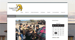 Desktop Screenshot of copperpointschools.org